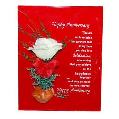 "Anniversary  Message Stand - 165-code006 - Click here to View more details about this Product